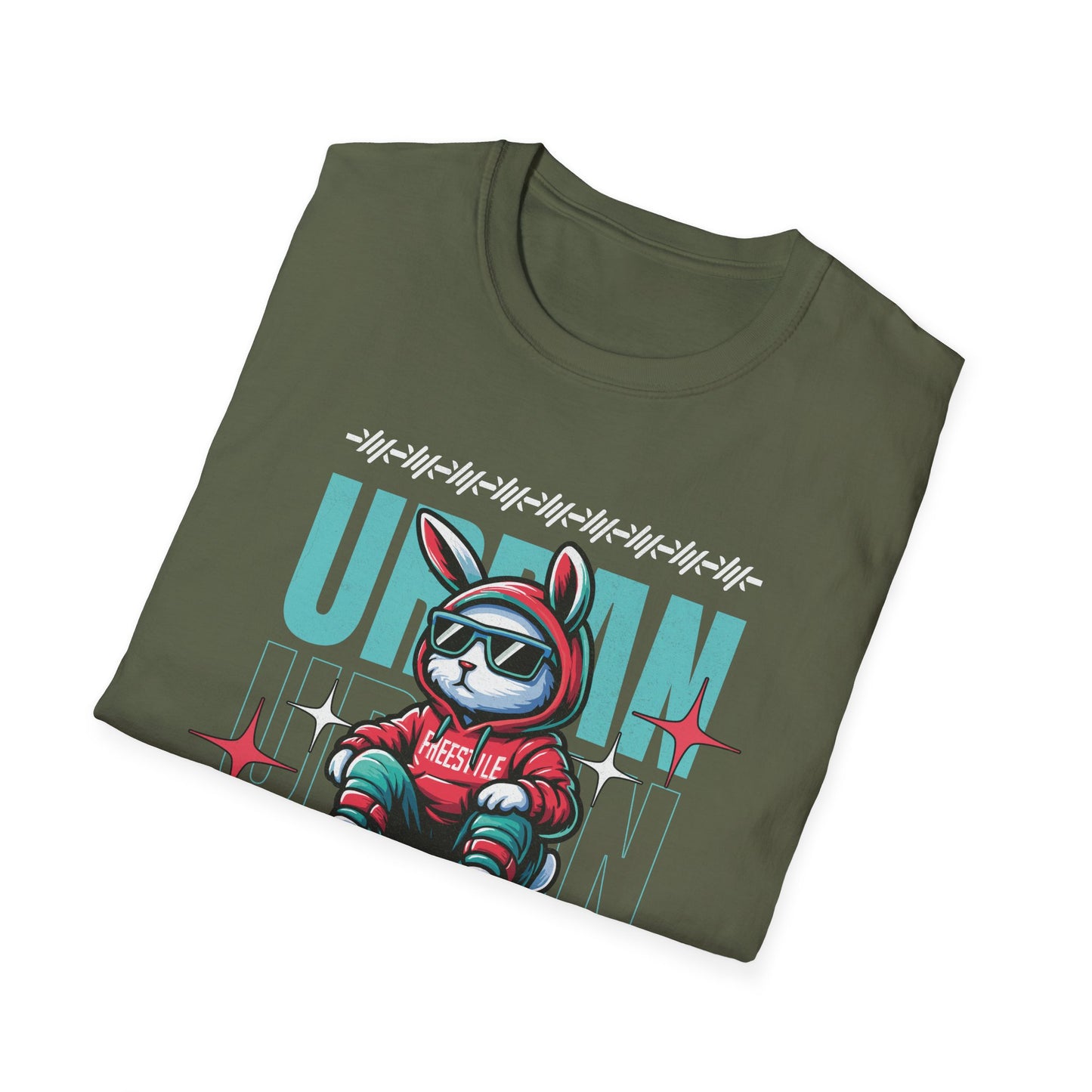 Bunny Skateboarding T-Shirt