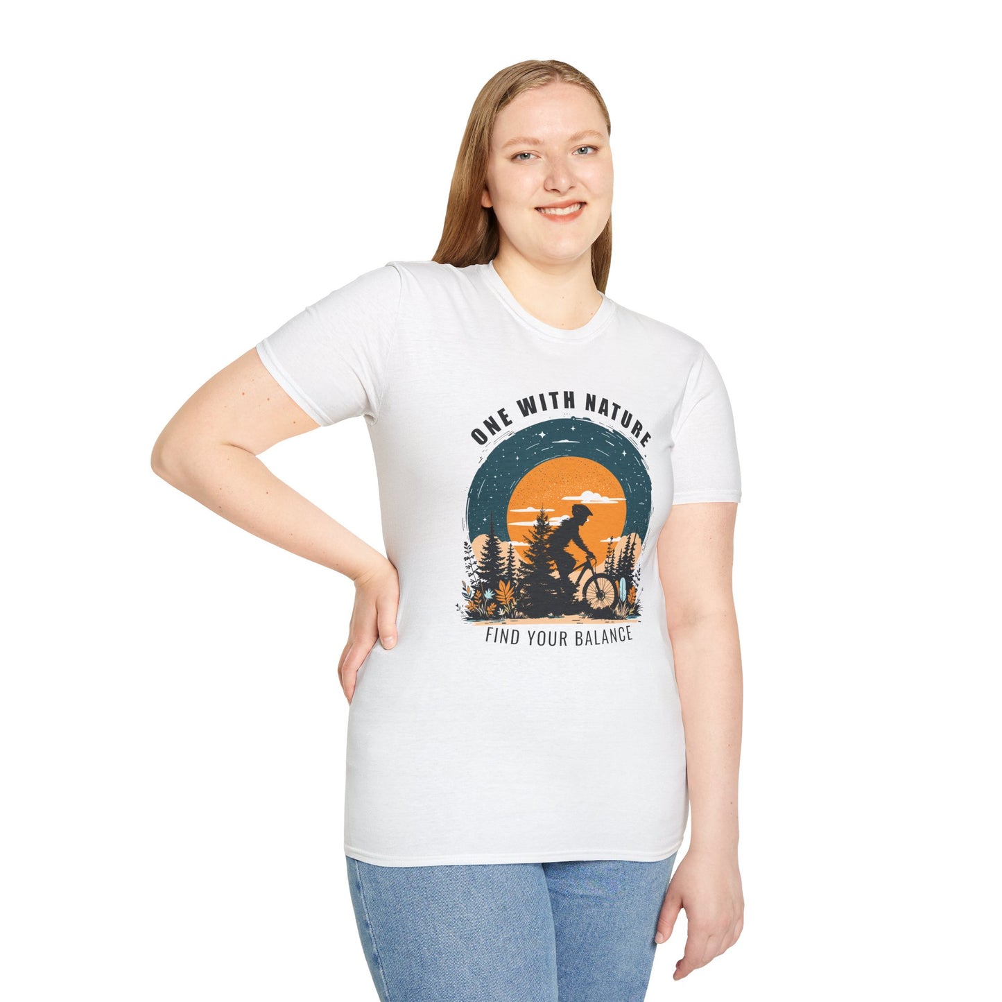 One With Nature Find Your Balance T-Shirt
