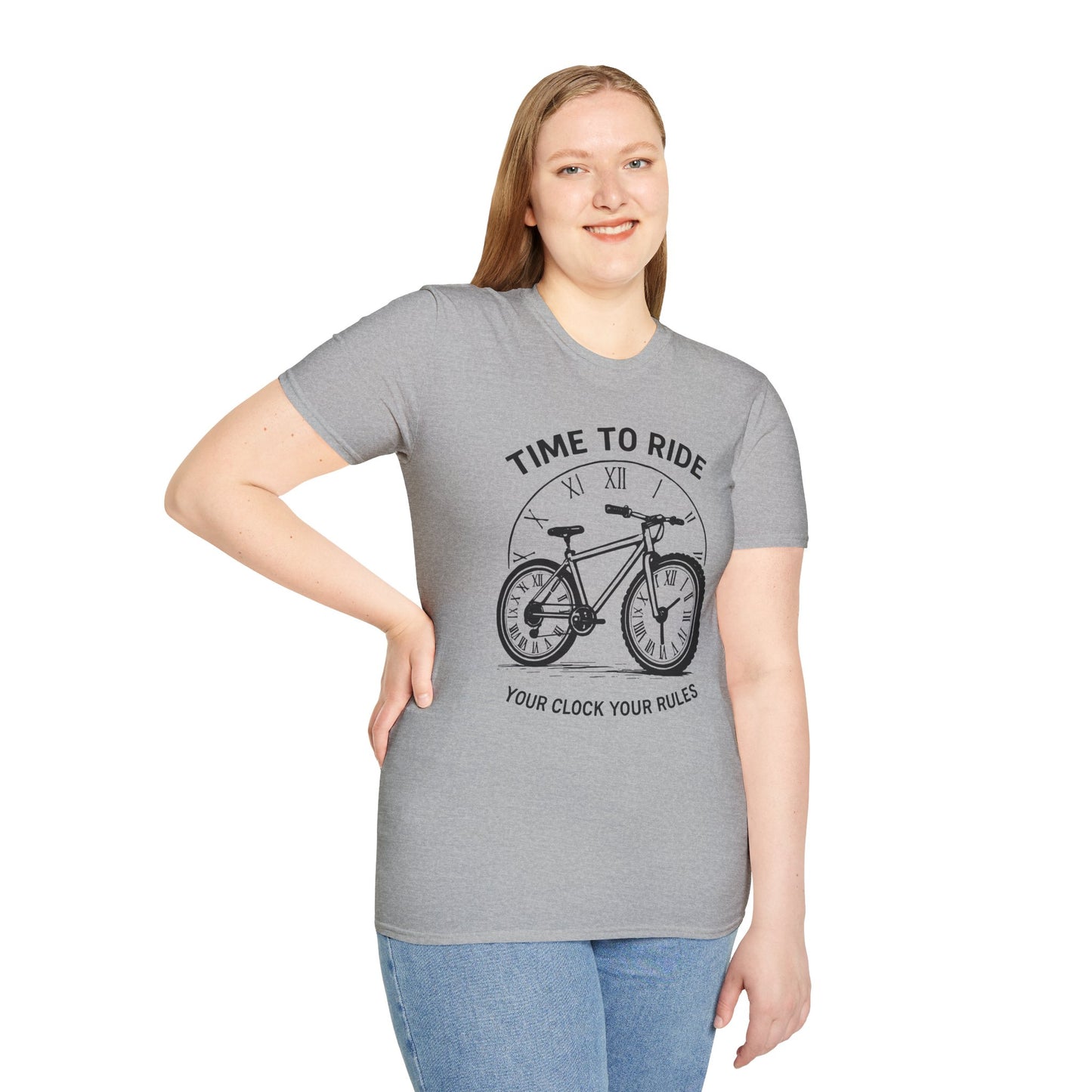 Time To Ride Your Clock Your Rules T-Shirt