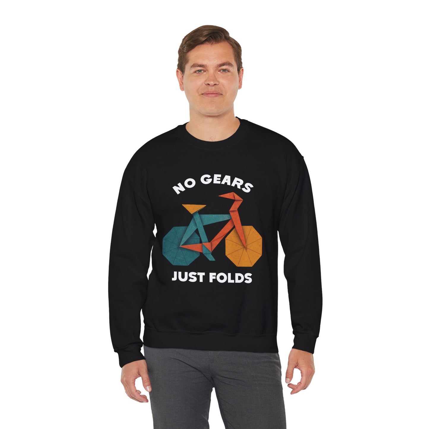 No Gears Just Folds Felpa