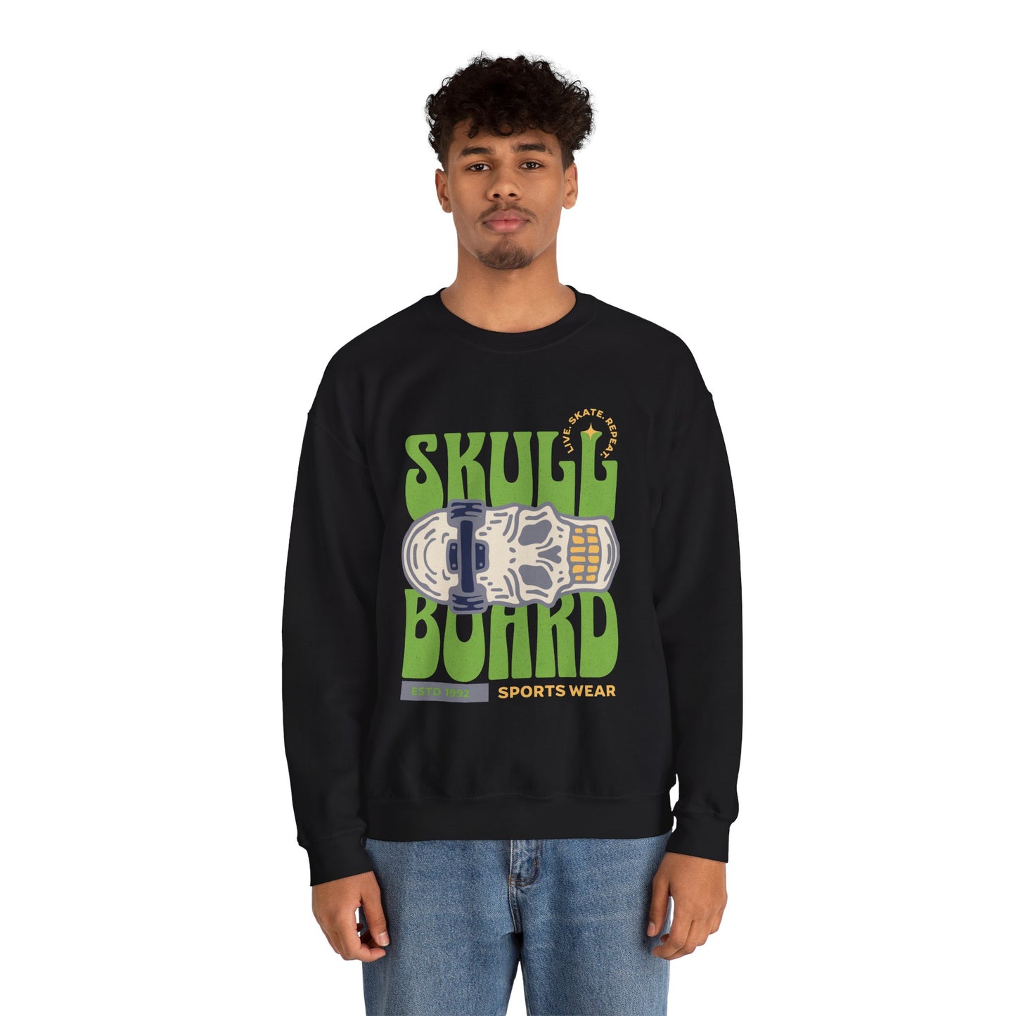 Skull Board Felpa