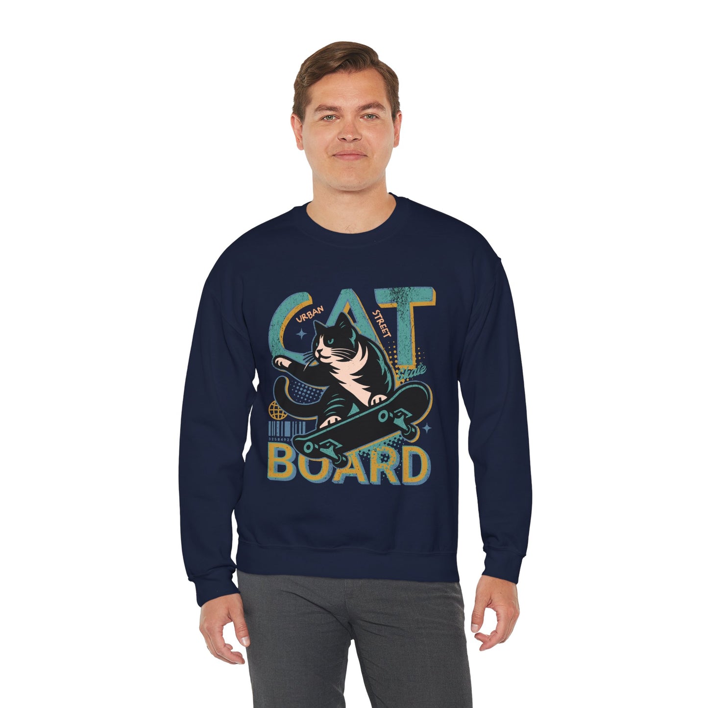 Cat Board Verde Acqua Felpa