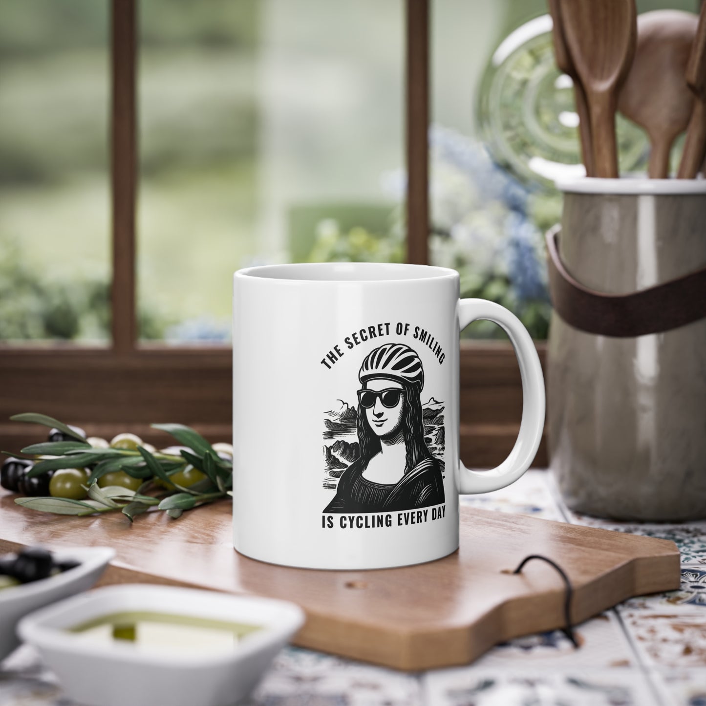 The Secret Of Smiling Gioconda Tazza