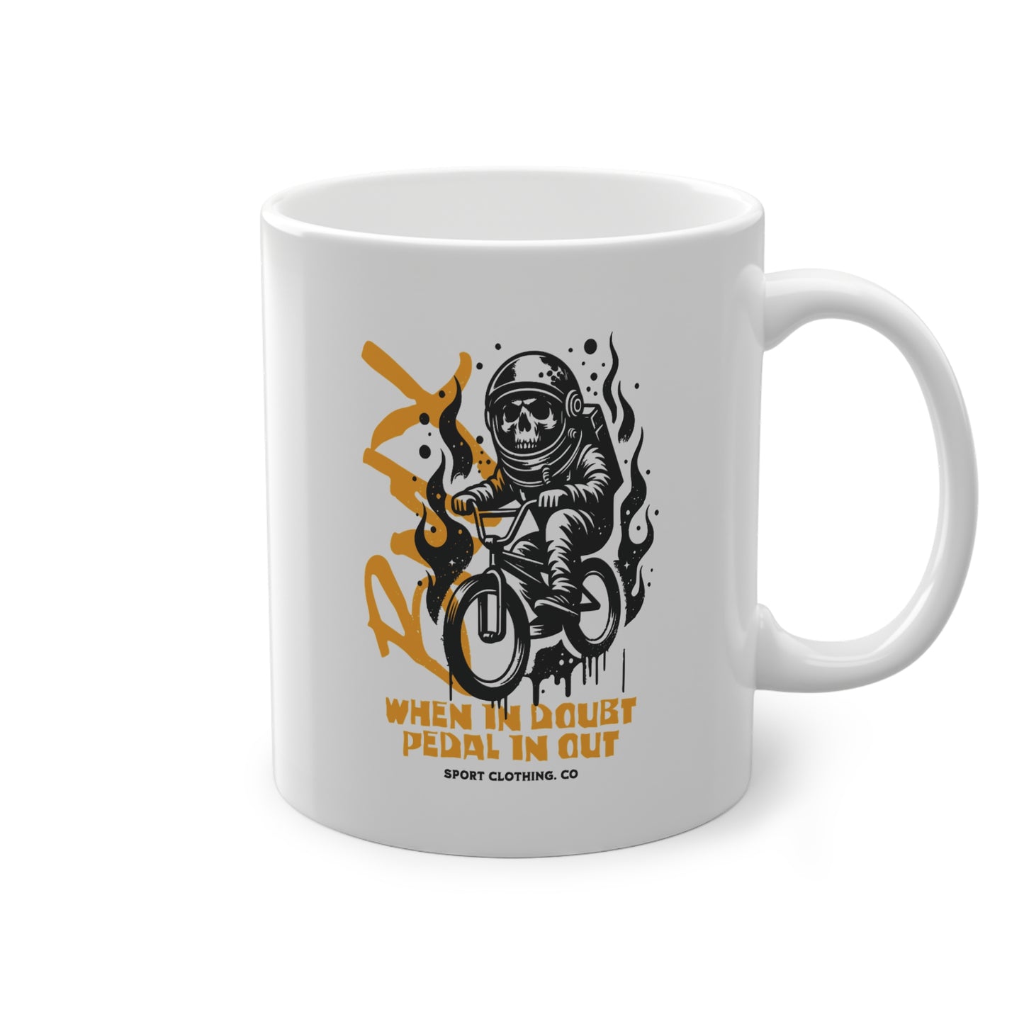 When In Doubt Pedal In Out Tazza