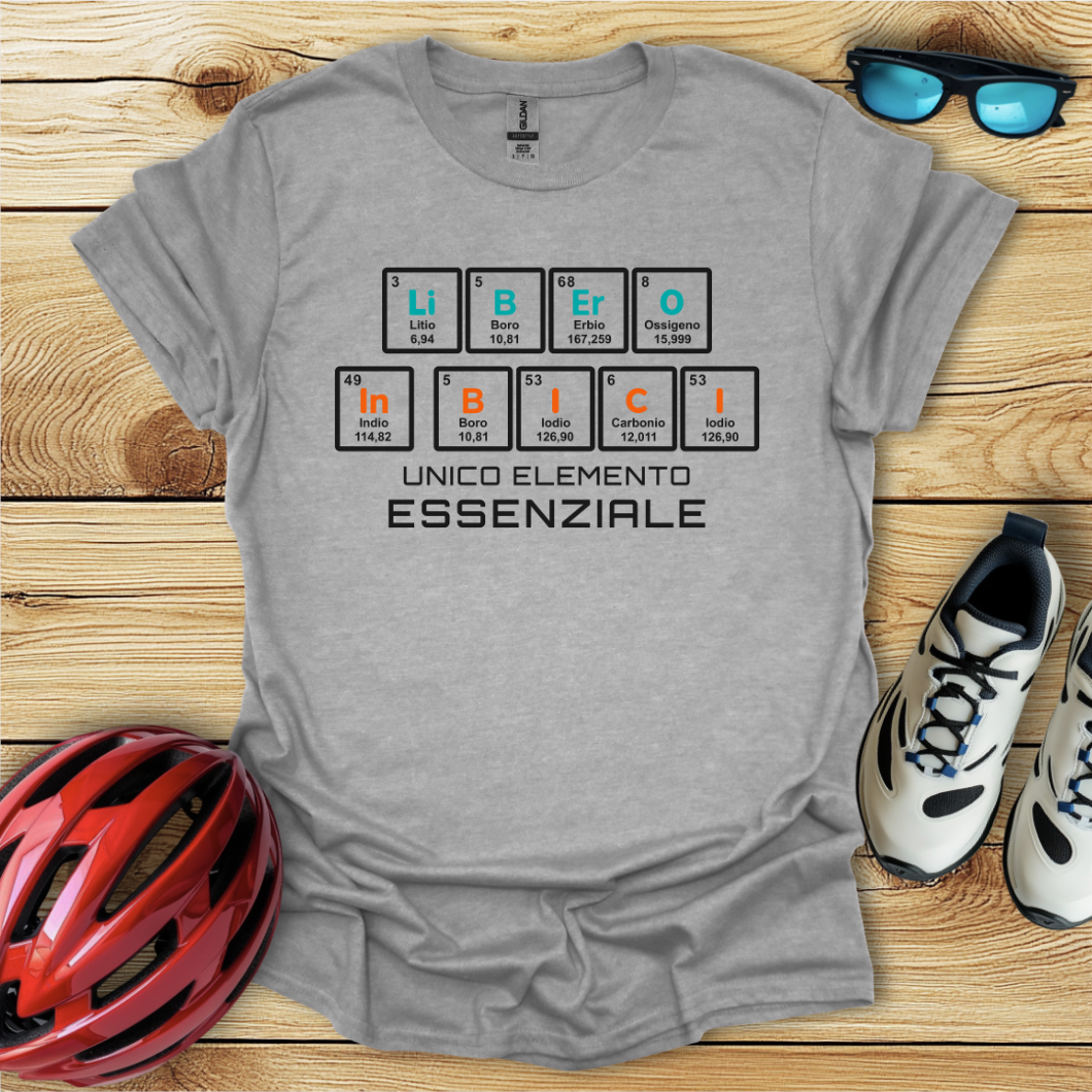 Libero In Bici Unico Elemento Essenziale T-Shirt