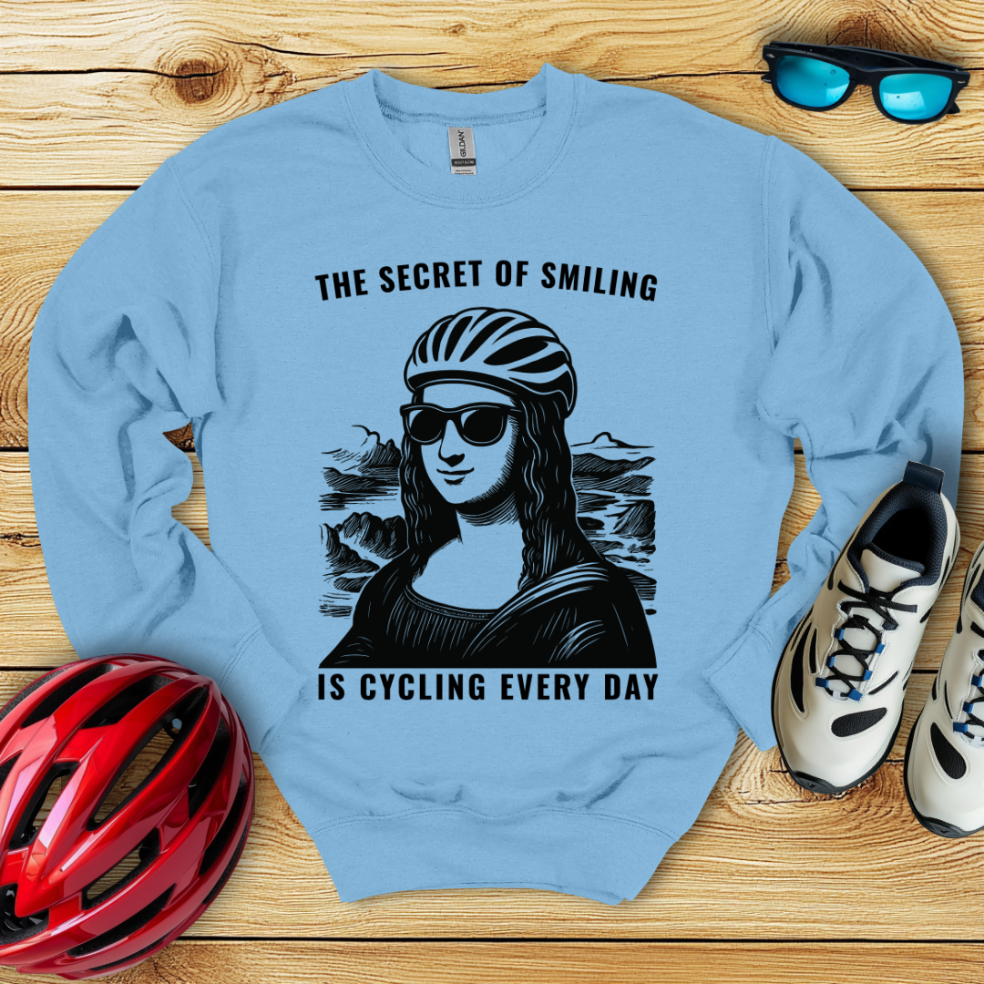The Secret Of Smiling Gioconda Sweatshirt