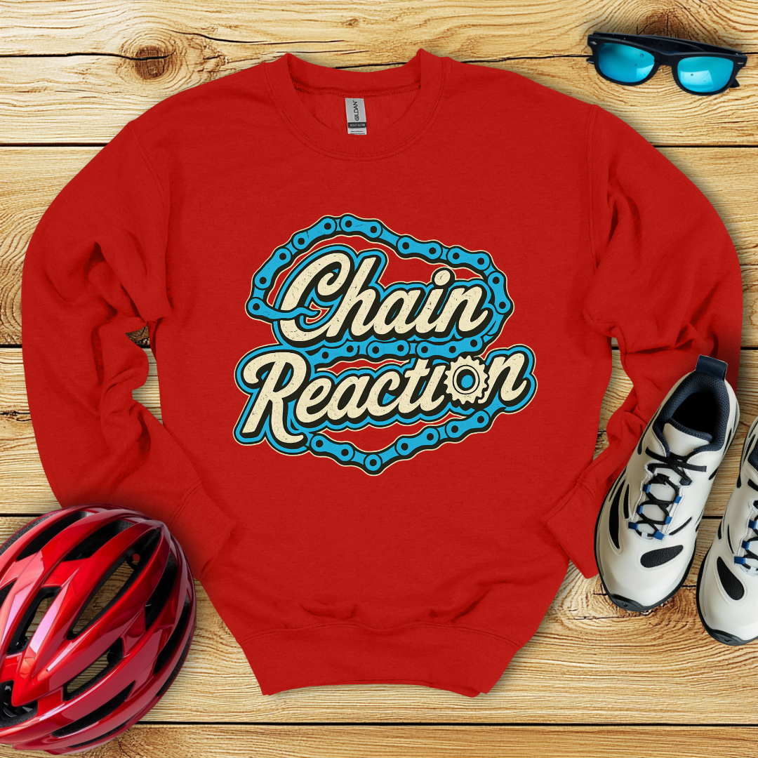 Chain Reaction Blu Sweatshirt