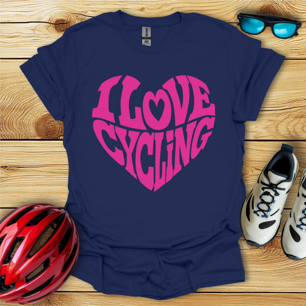 I Love Cycling T-Shirt