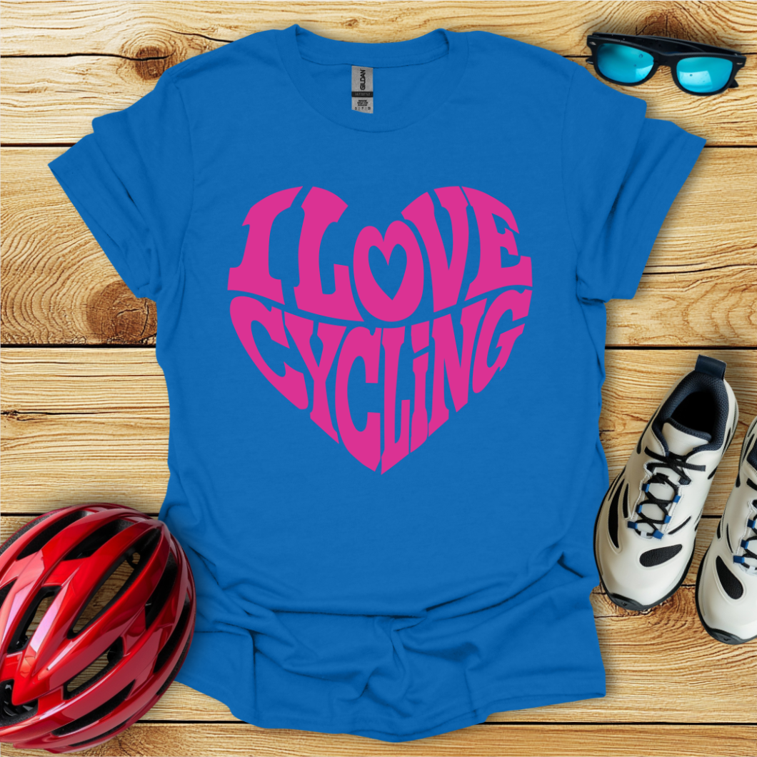 I Love Cycling T-Shirt