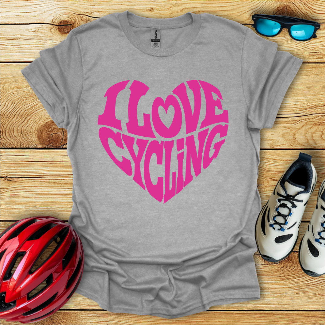 I Love Cycling T-Shirt