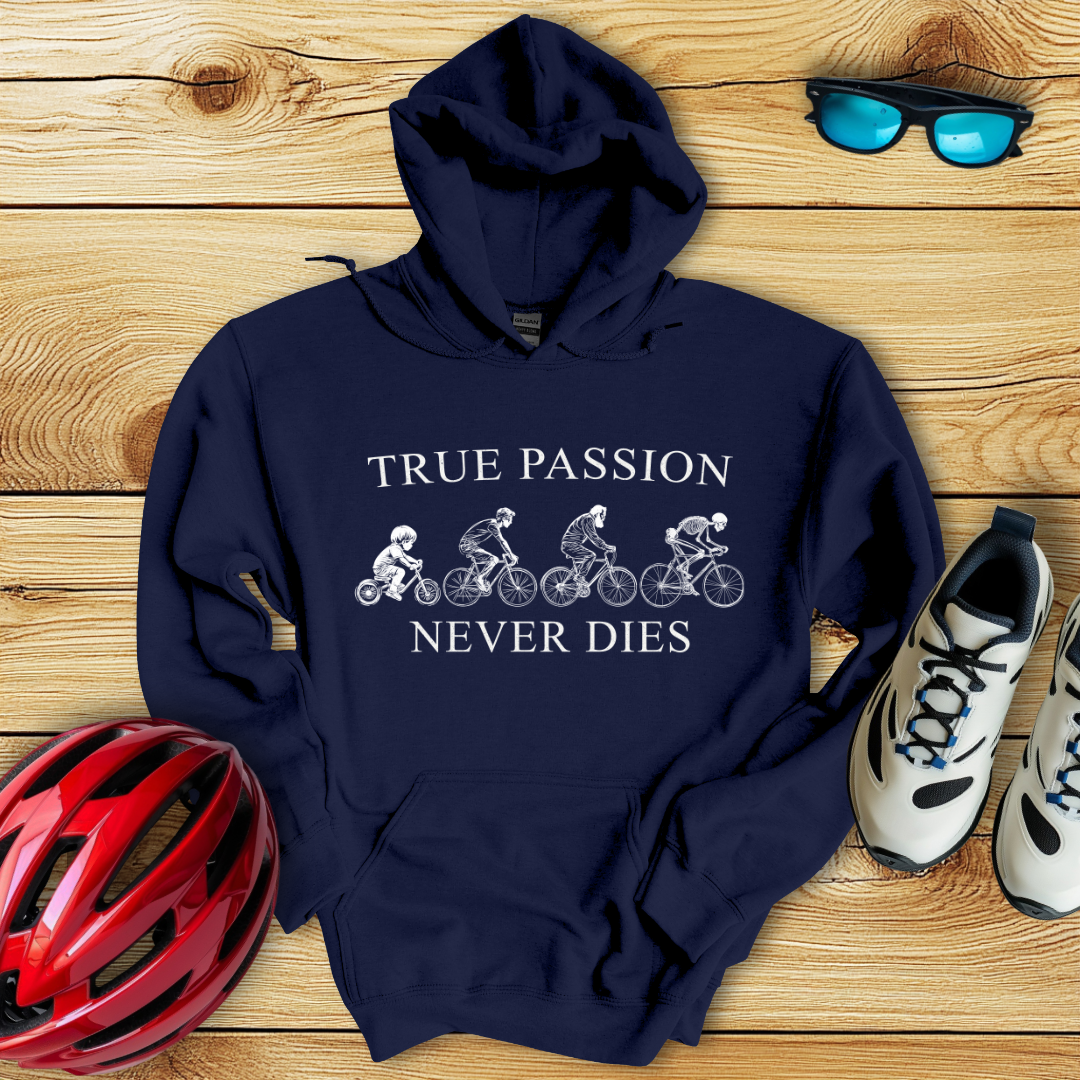 True Passion Never Dies Felpa Con Cappuccio