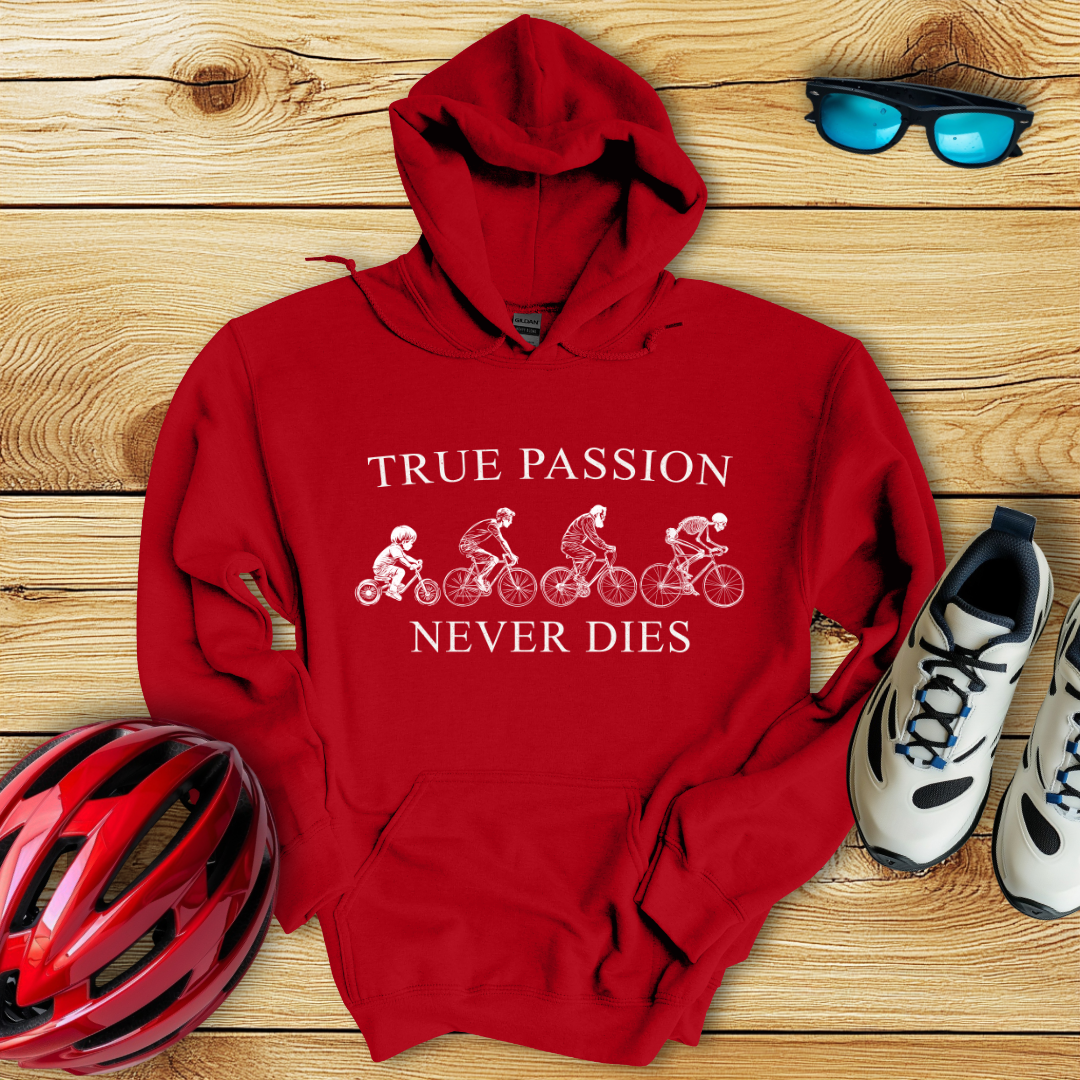 True Passion Never Dies Felpa Con Cappuccio