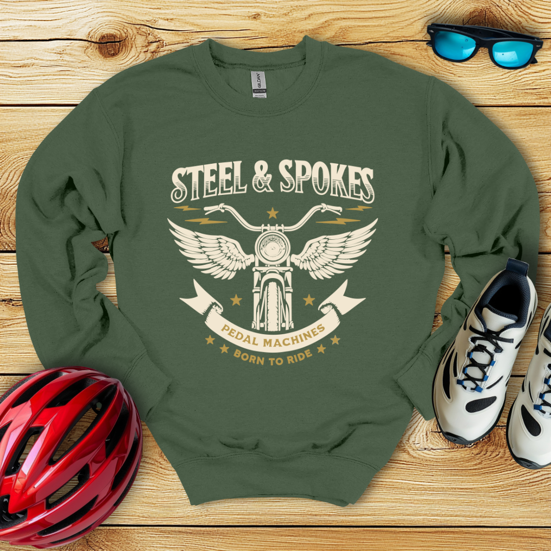 Steel & Spokes Felpa