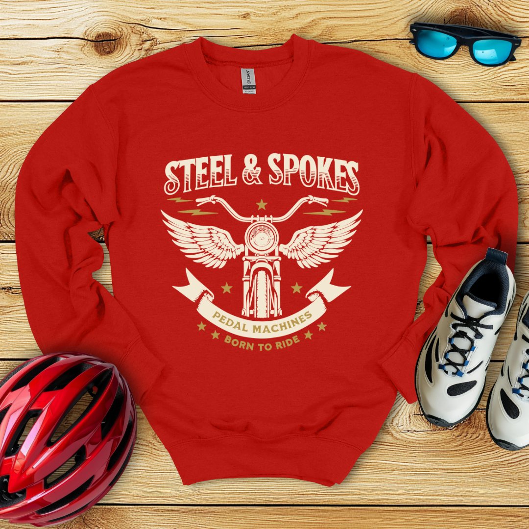 Steel & Spokes Felpa