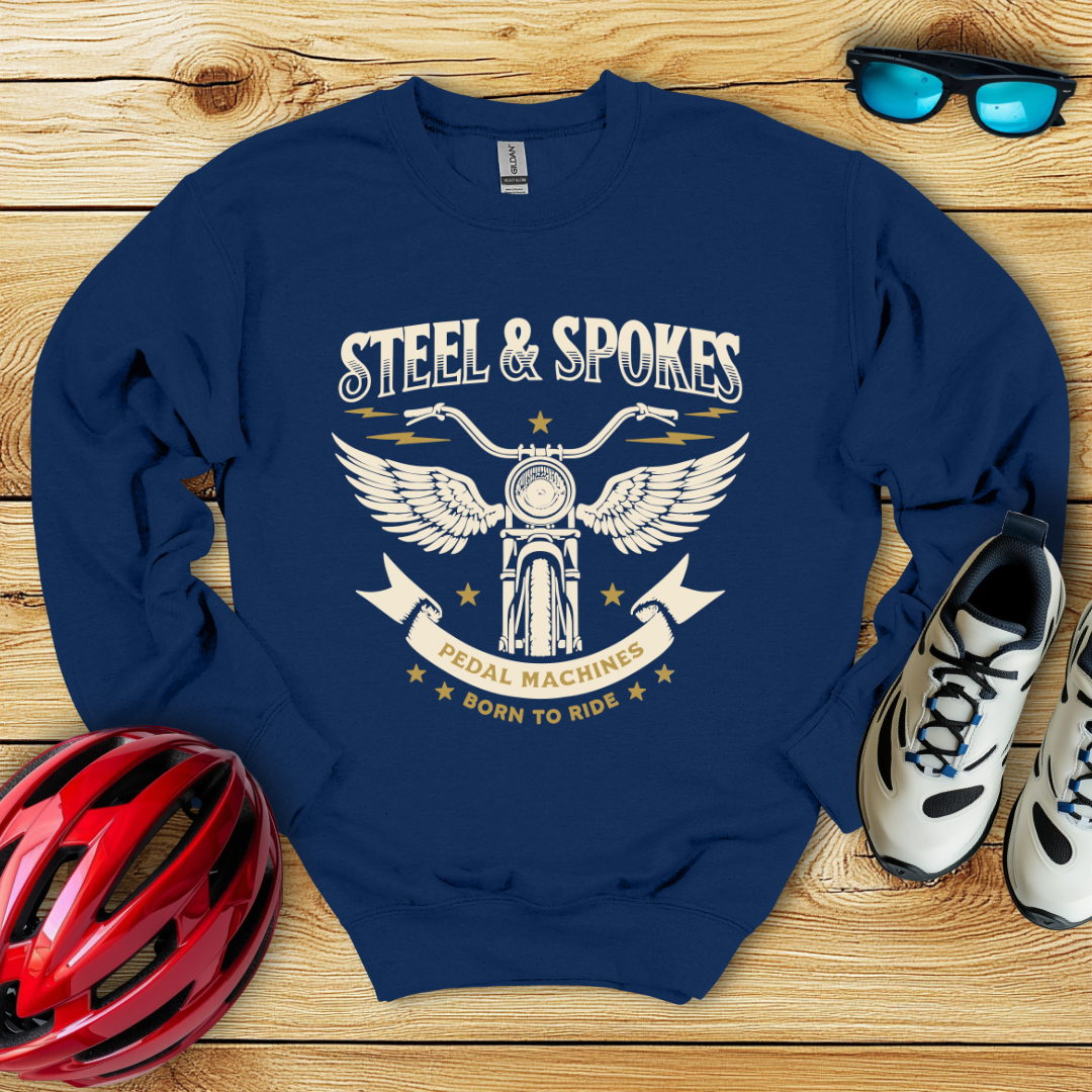 Steel & Spokes Felpa