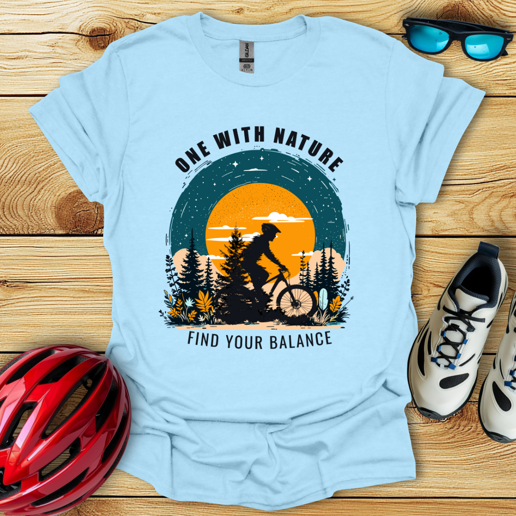 One With Nature Find Your Balance T-Shirt