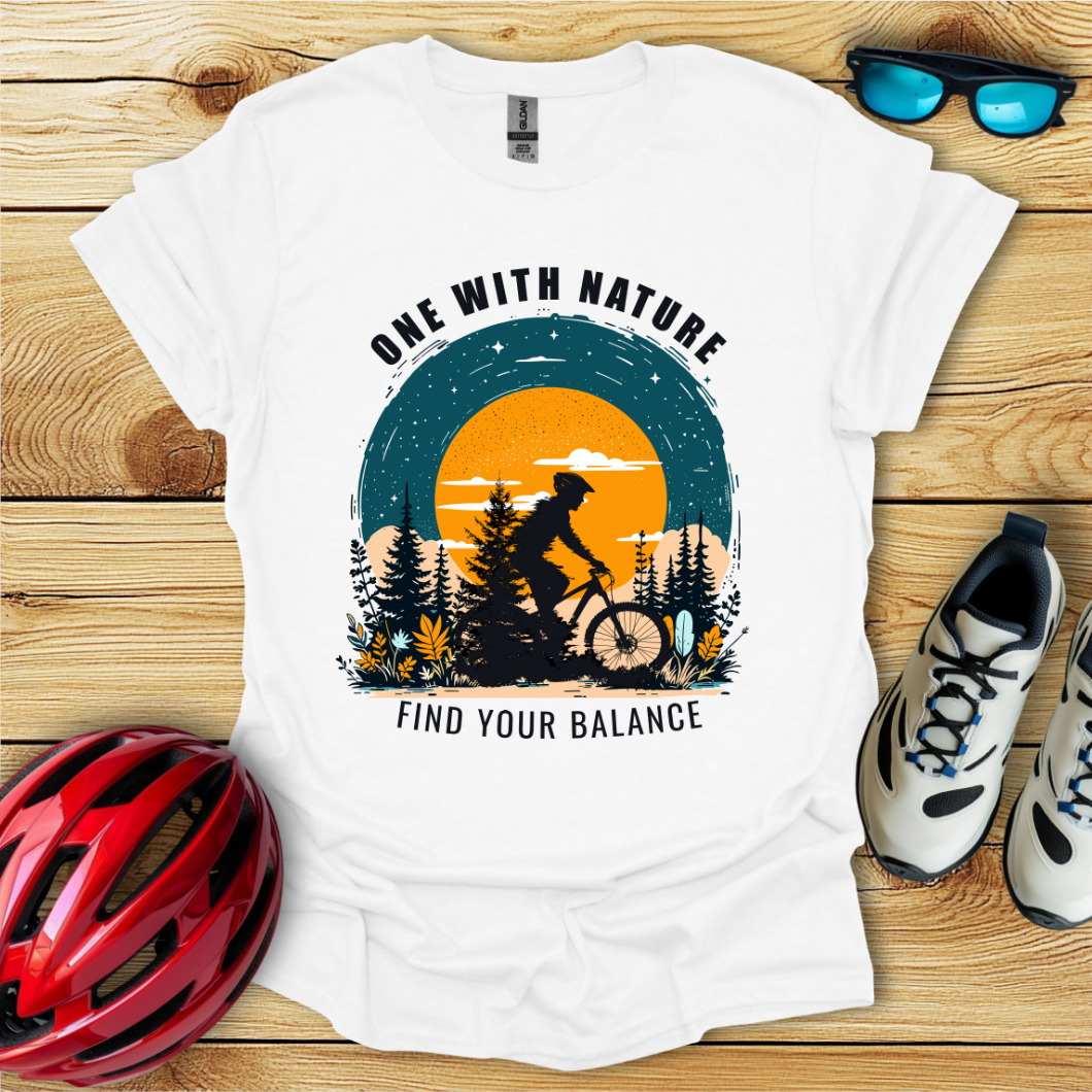 One With Nature Find Your Balance T-Shirt