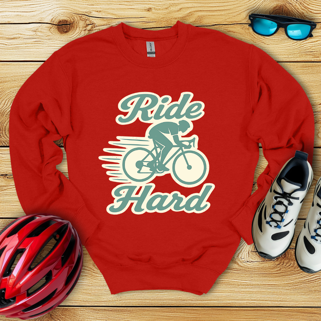 Ride Hard Vintage Felpa