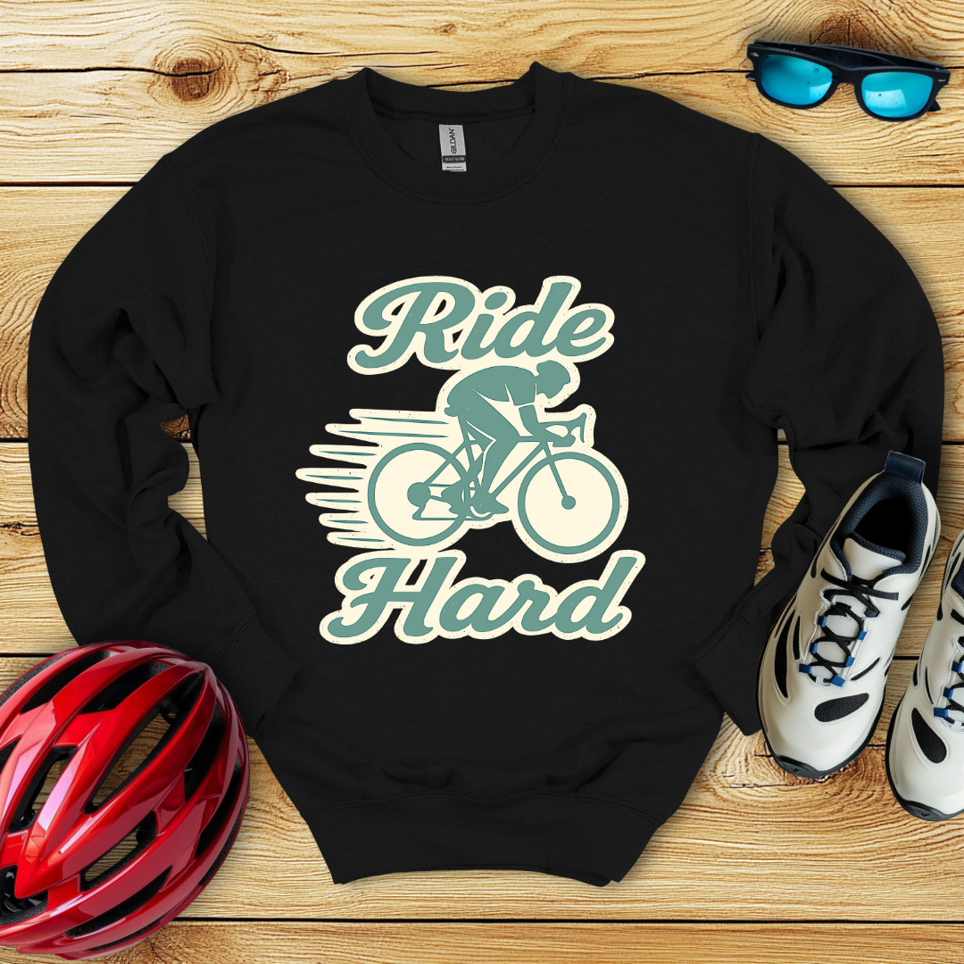 Ride Hard Vintage Felpa