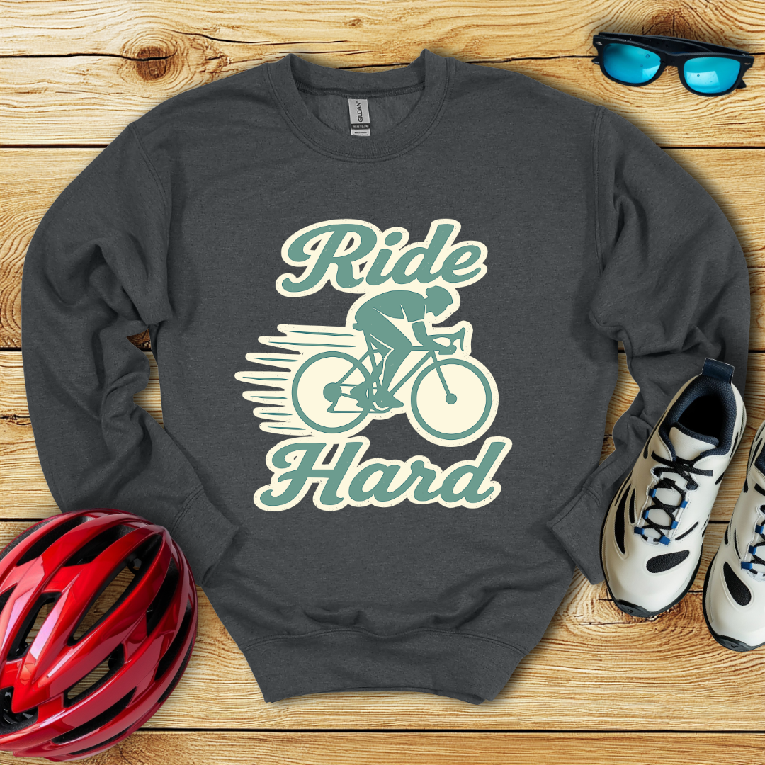 Ride Hard Vintage Felpa