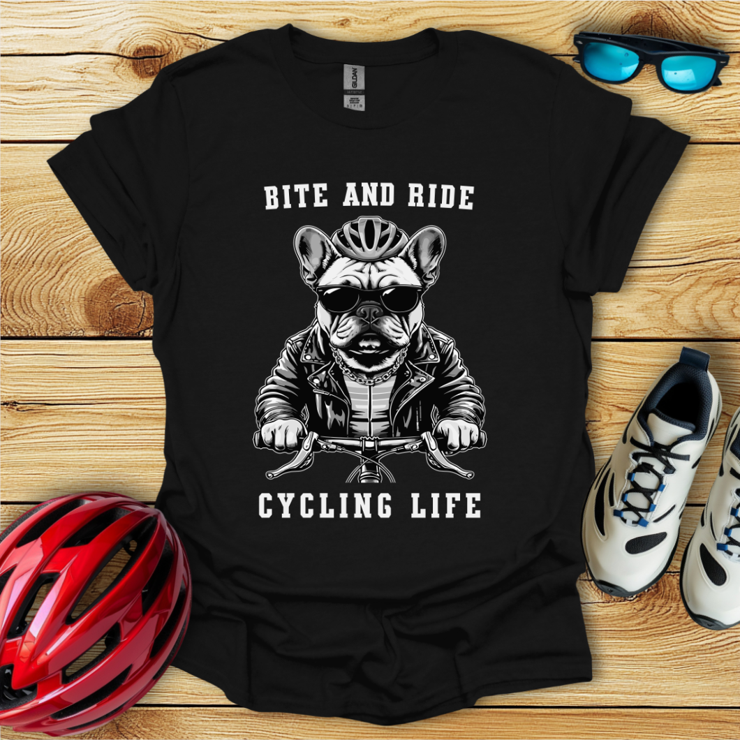 Bite And Ride Cycling Life T-Shirt