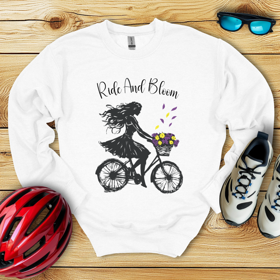 Ride And Bloom Felpa