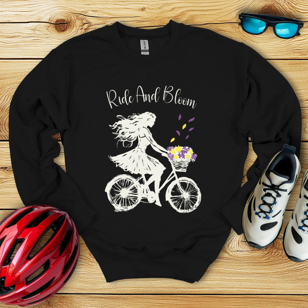 Ride And Bloom Felpa