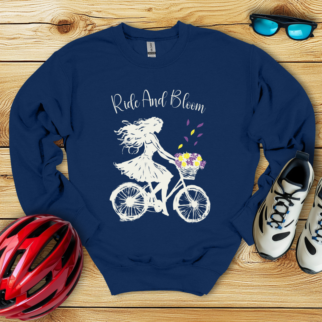 Ride And Bloom Felpa