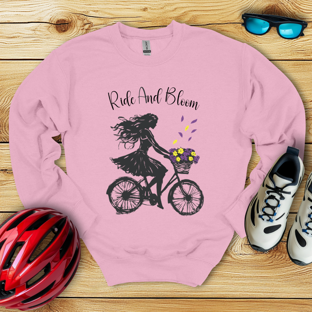 Ride And Bloom Felpa