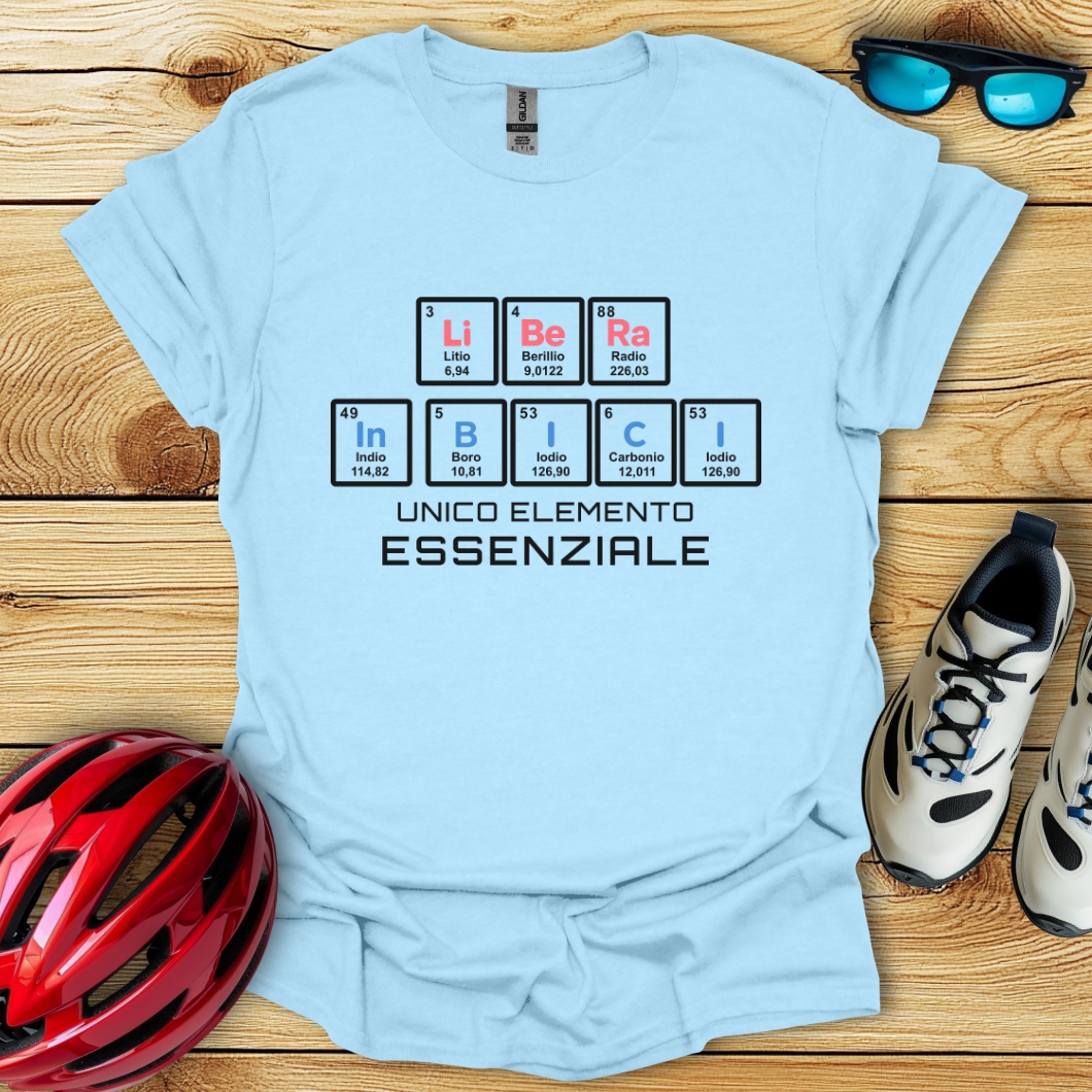Libera In Bici Unico Elemento Essenziale Donna T-Shirt