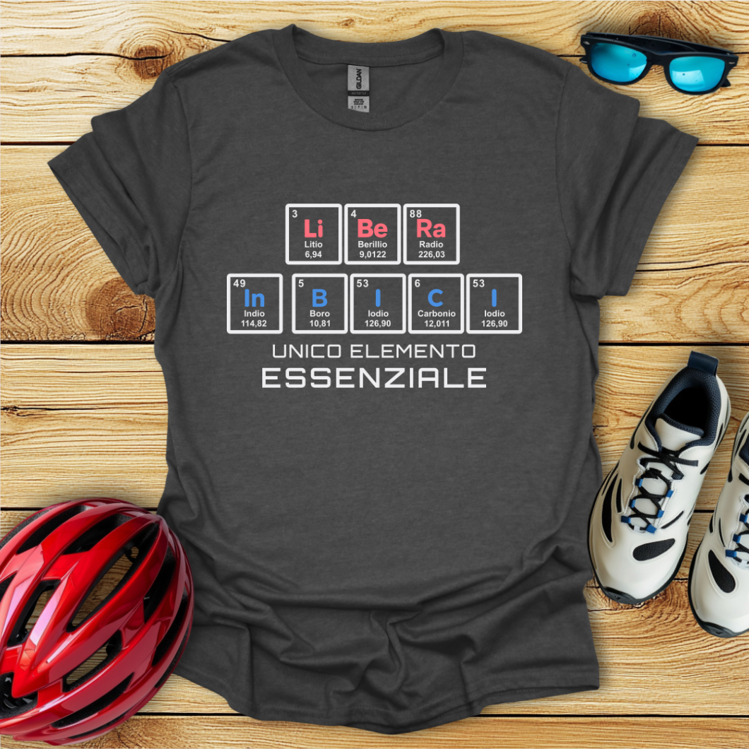 Libera In Bici Unico Elemento Essenziale Donna T-Shirt