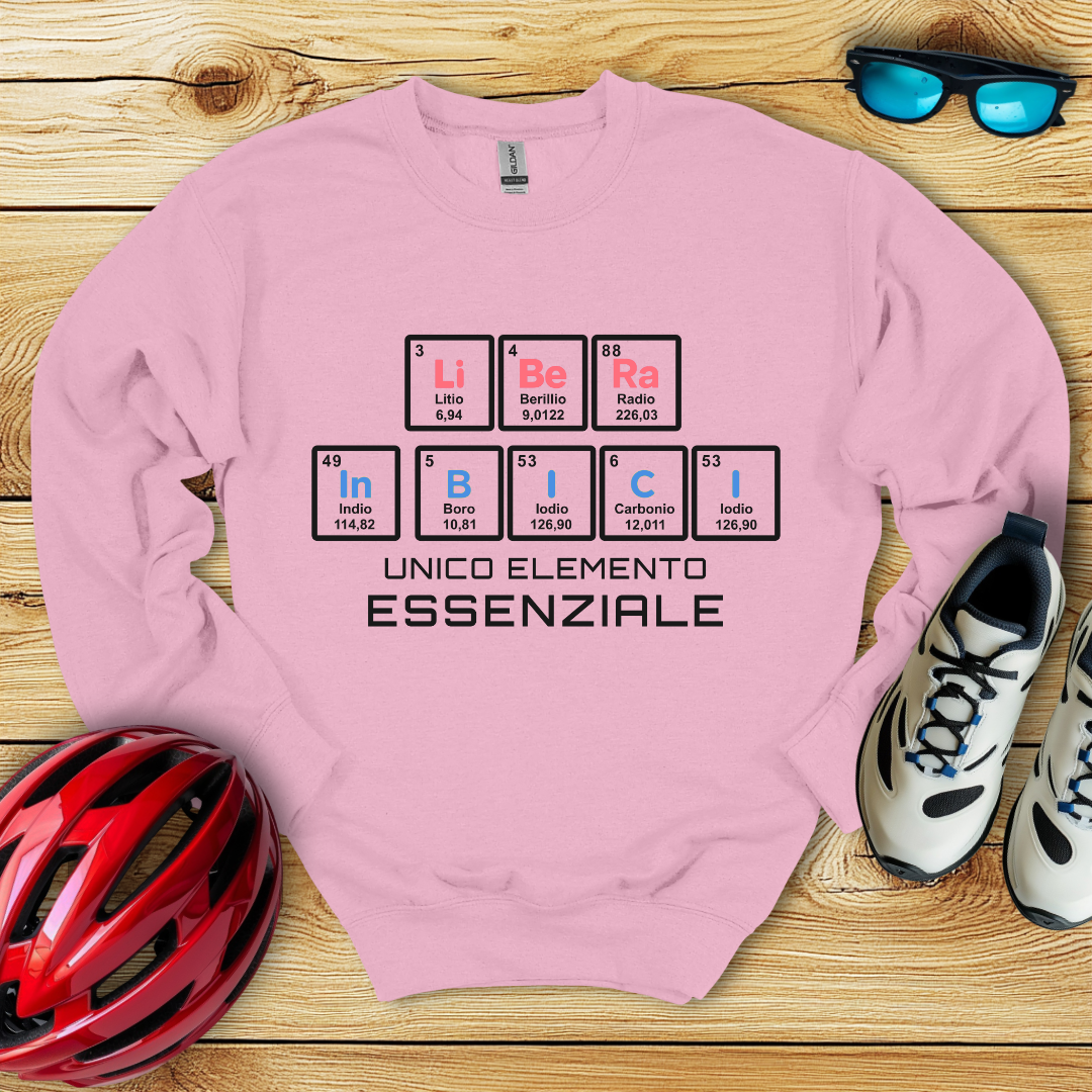 Libera In Bici Unico Elemento Essenziale Donna Felpa