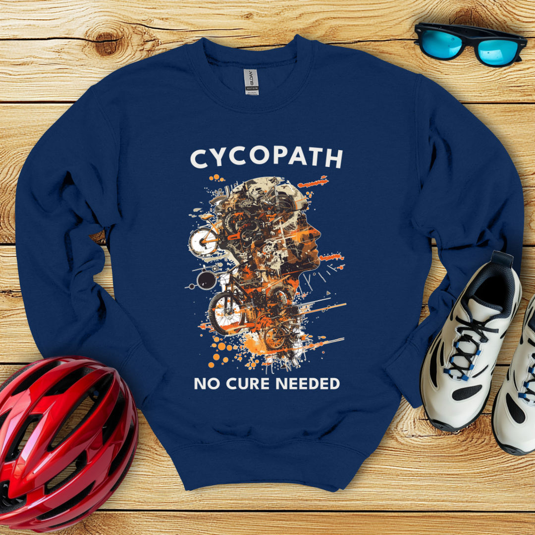 Cycopath No Cure Needed Man Felpa