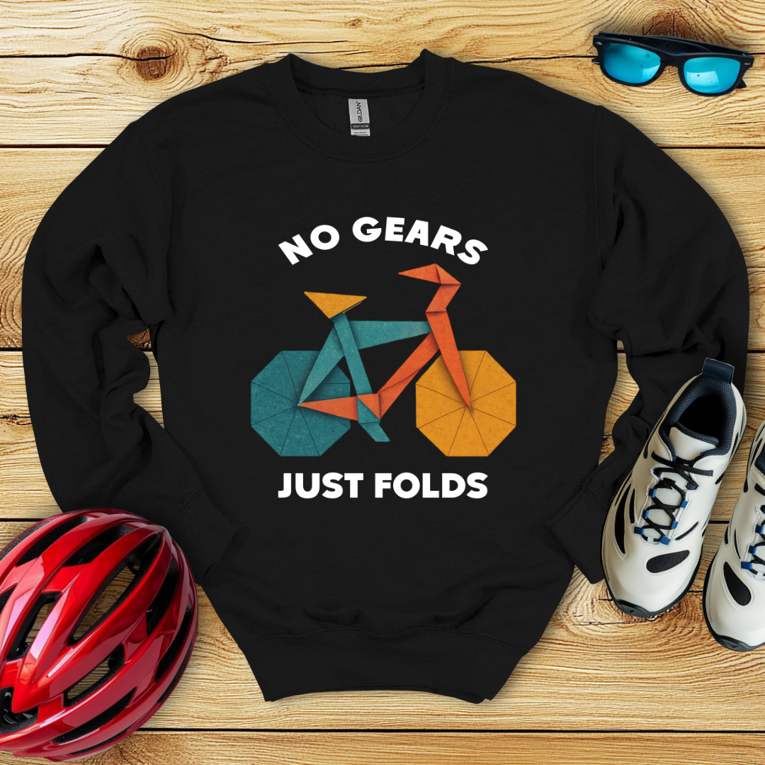 No Gears Just Folds Felpa