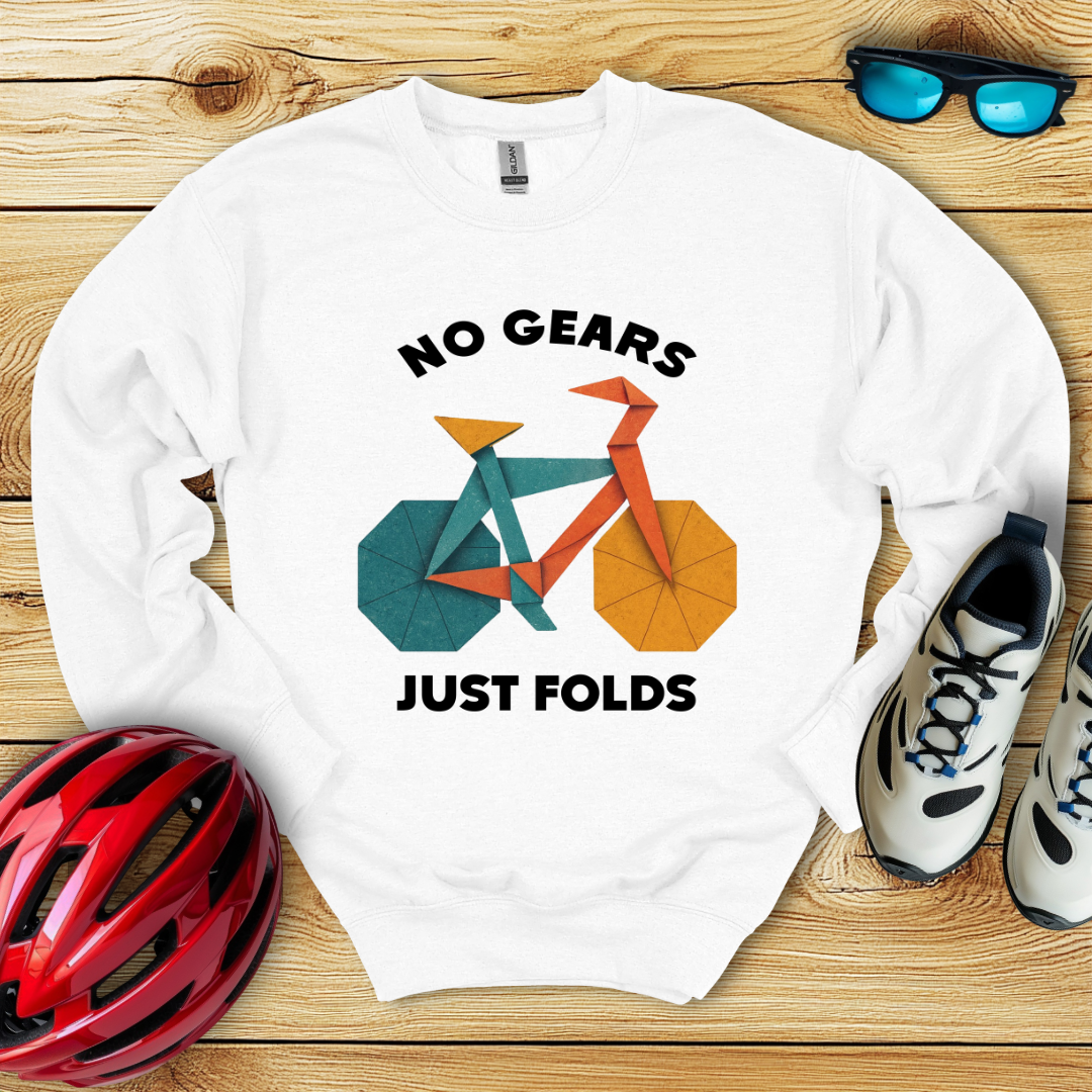 No Gears Just Folds Felpa
