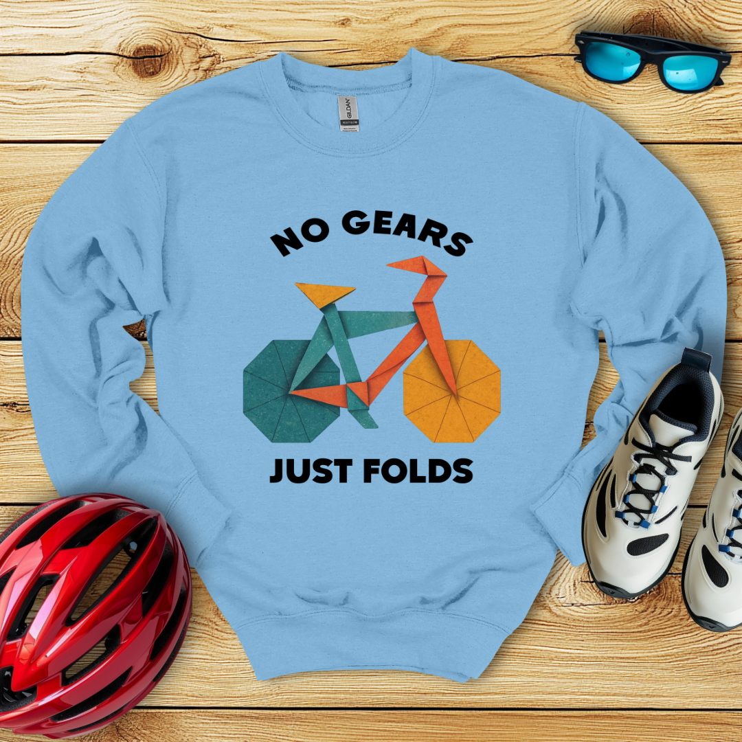 No Gears Just Folds Felpa