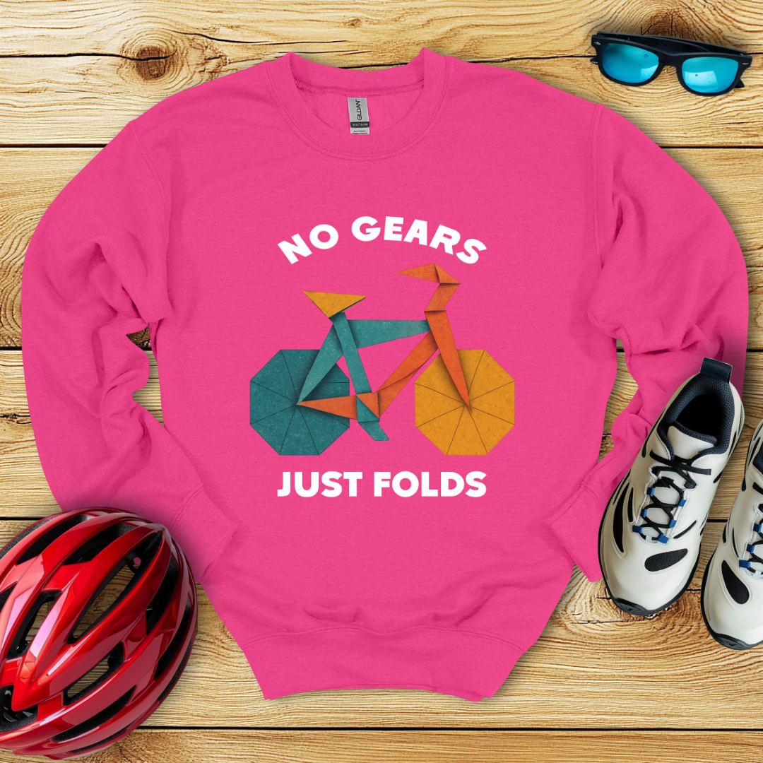 No Gears Just Folds Felpa