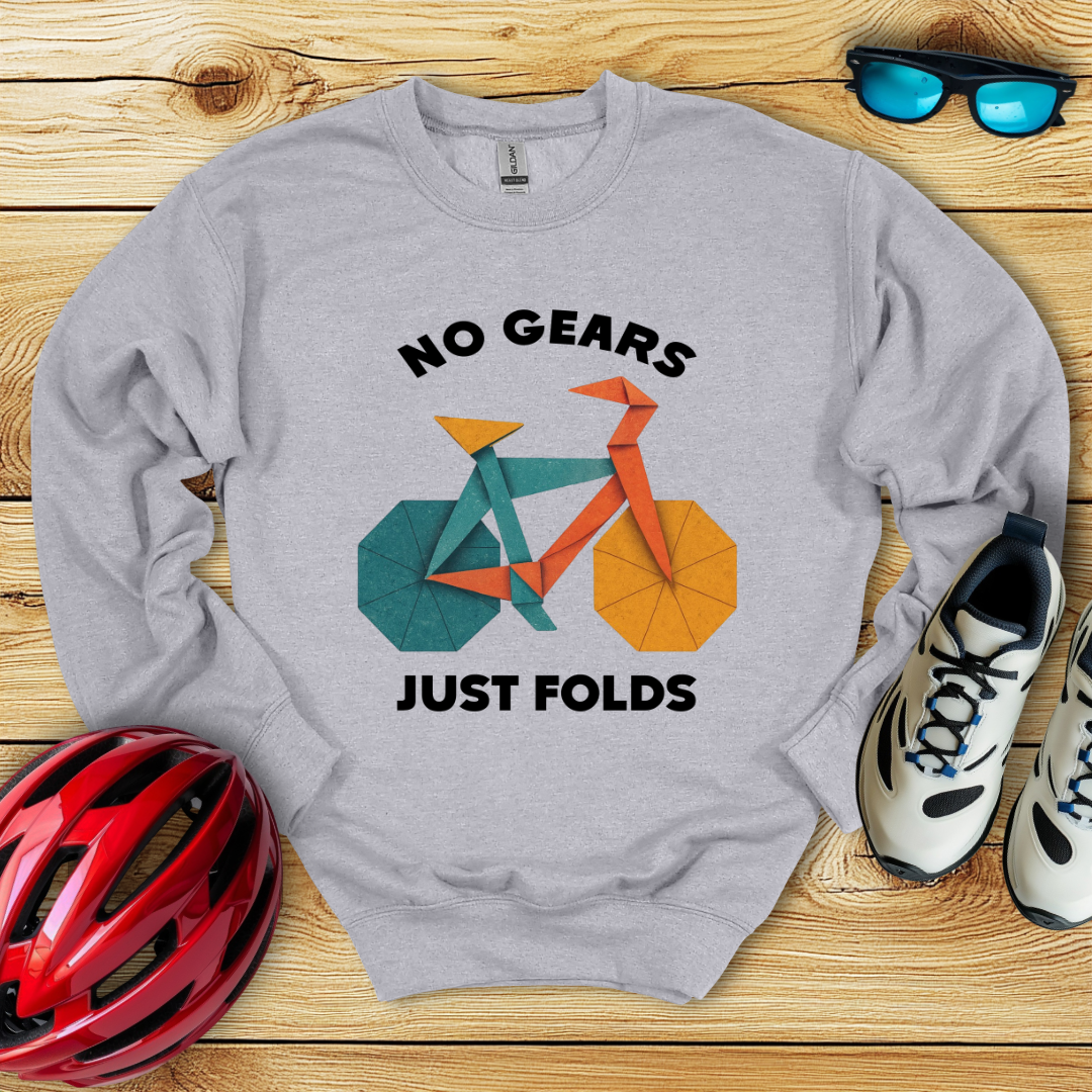 No Gears Just Folds Felpa