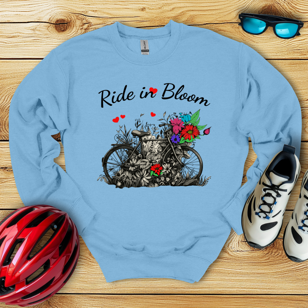 Ride In Bloom Felpa