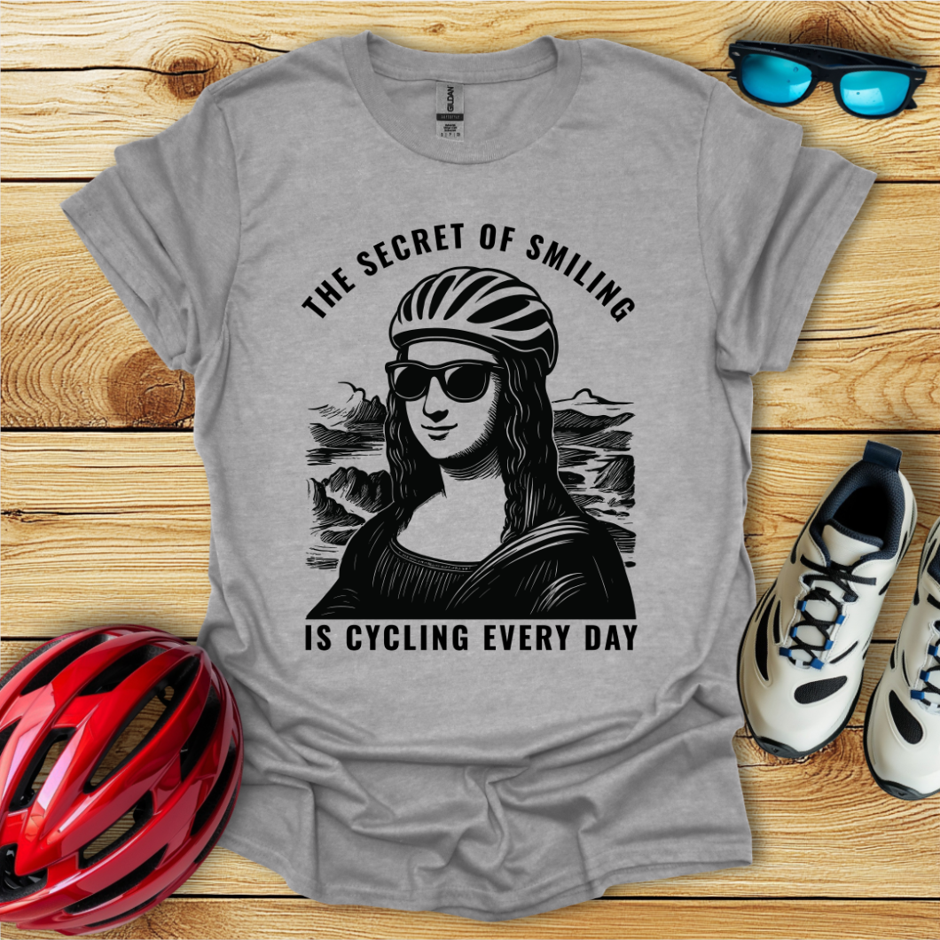 The Secret Of Smiling Gioconda T-Shirt