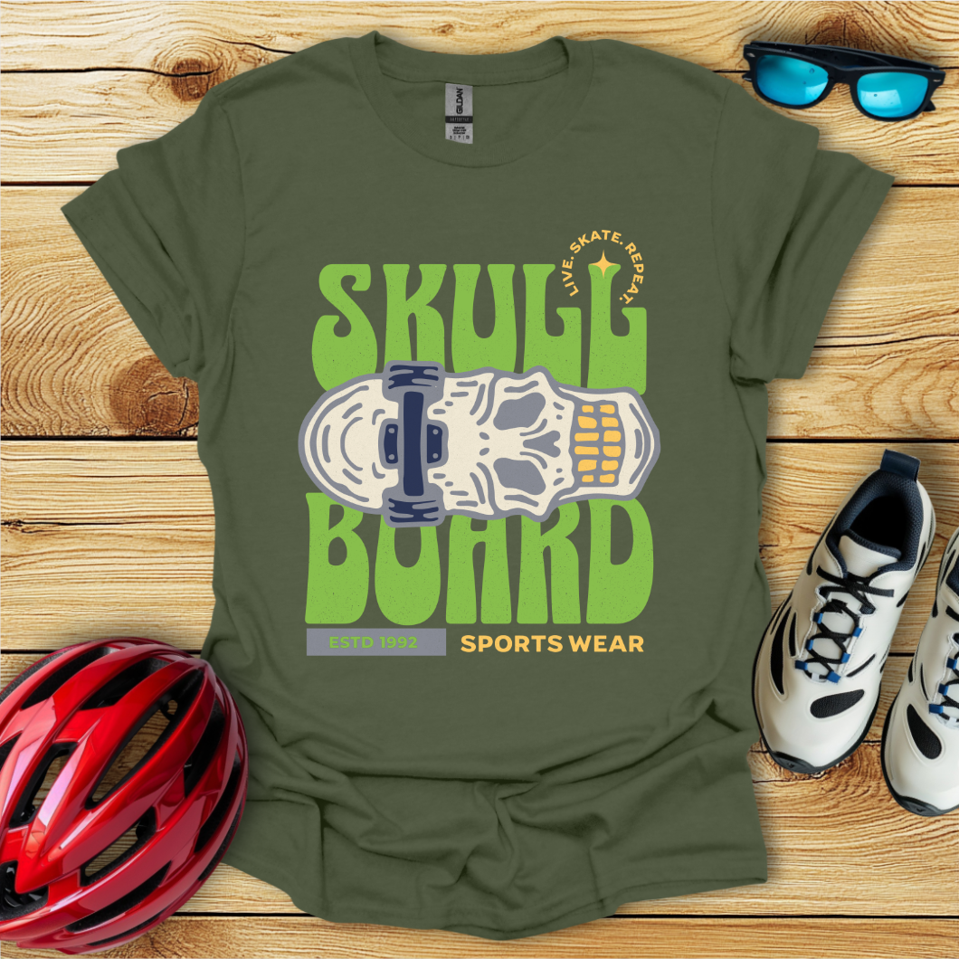 Skull Board T-Shirt