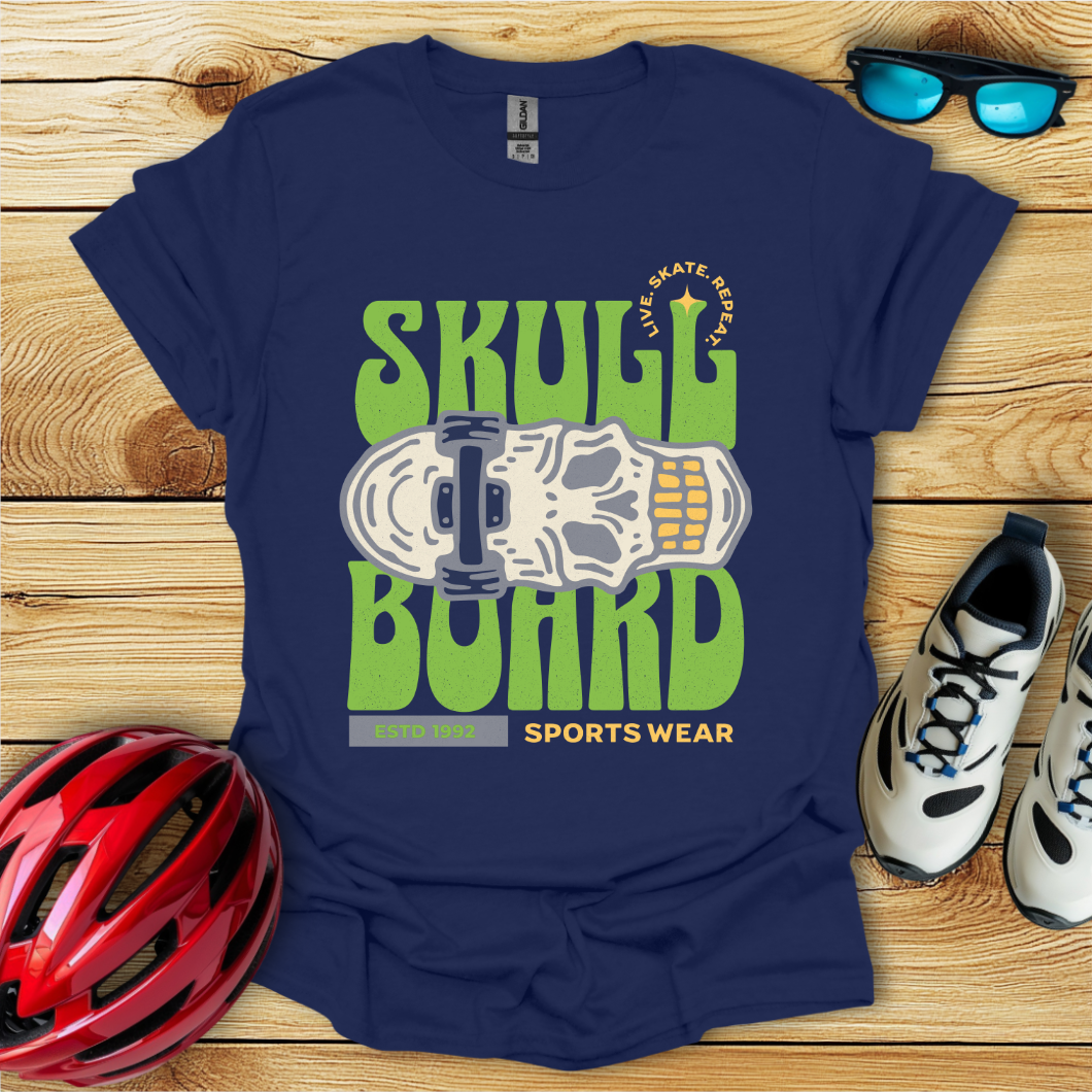 Skull Board T-Shirt