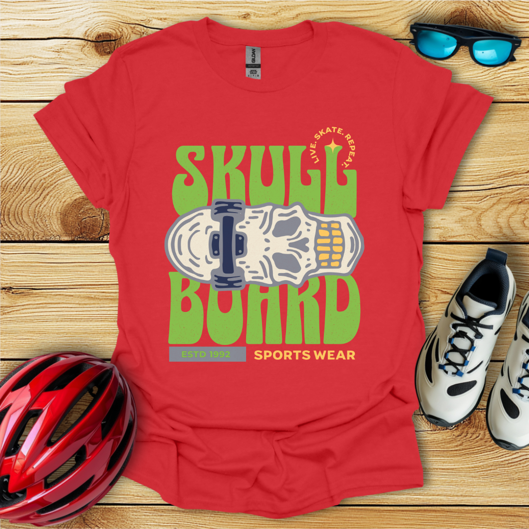 Skull Board T-Shirt