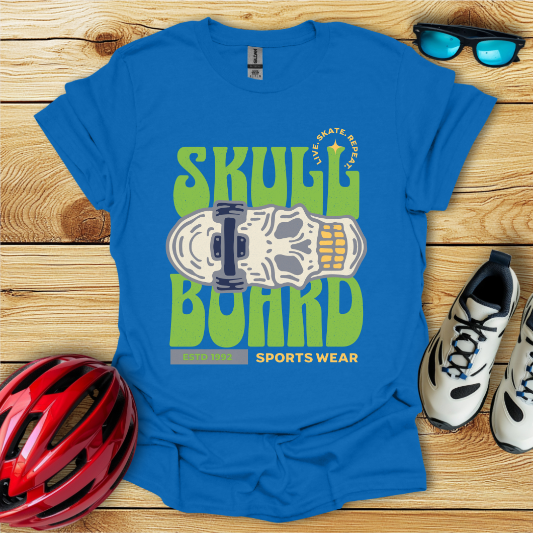 Skull Board T-Shirt