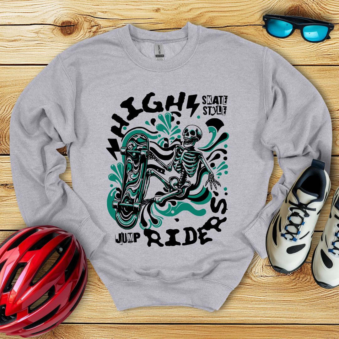High Rider Skate Style Felpa