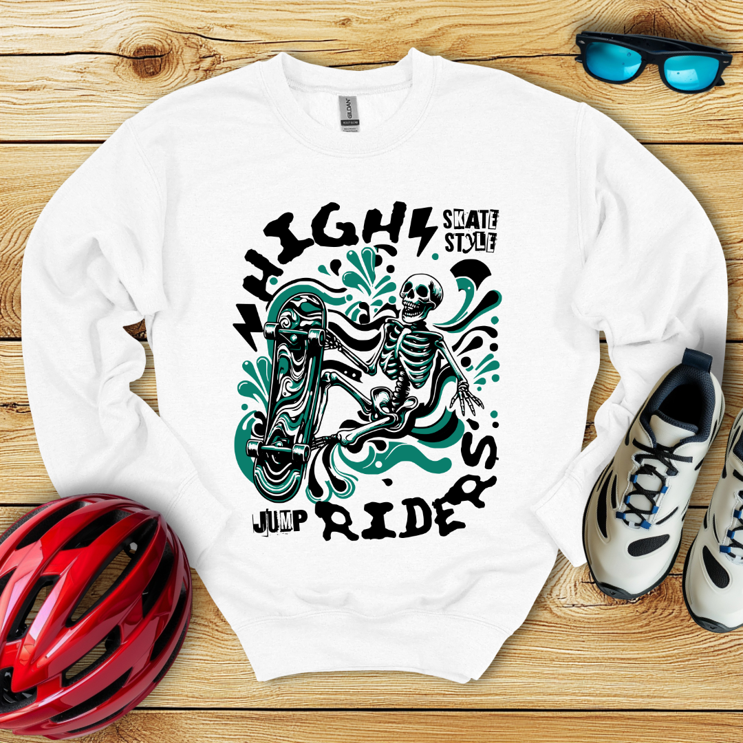 High Rider Skate Style Felpa