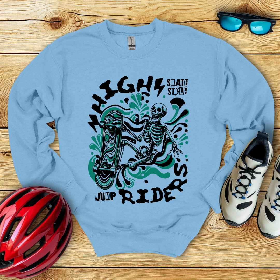 High Rider Skate Style Felpa