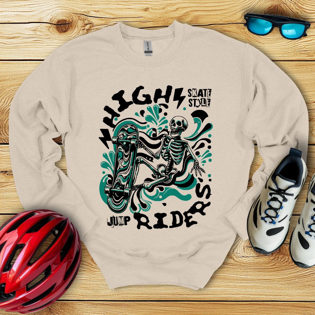 High Rider Skate Style Felpa