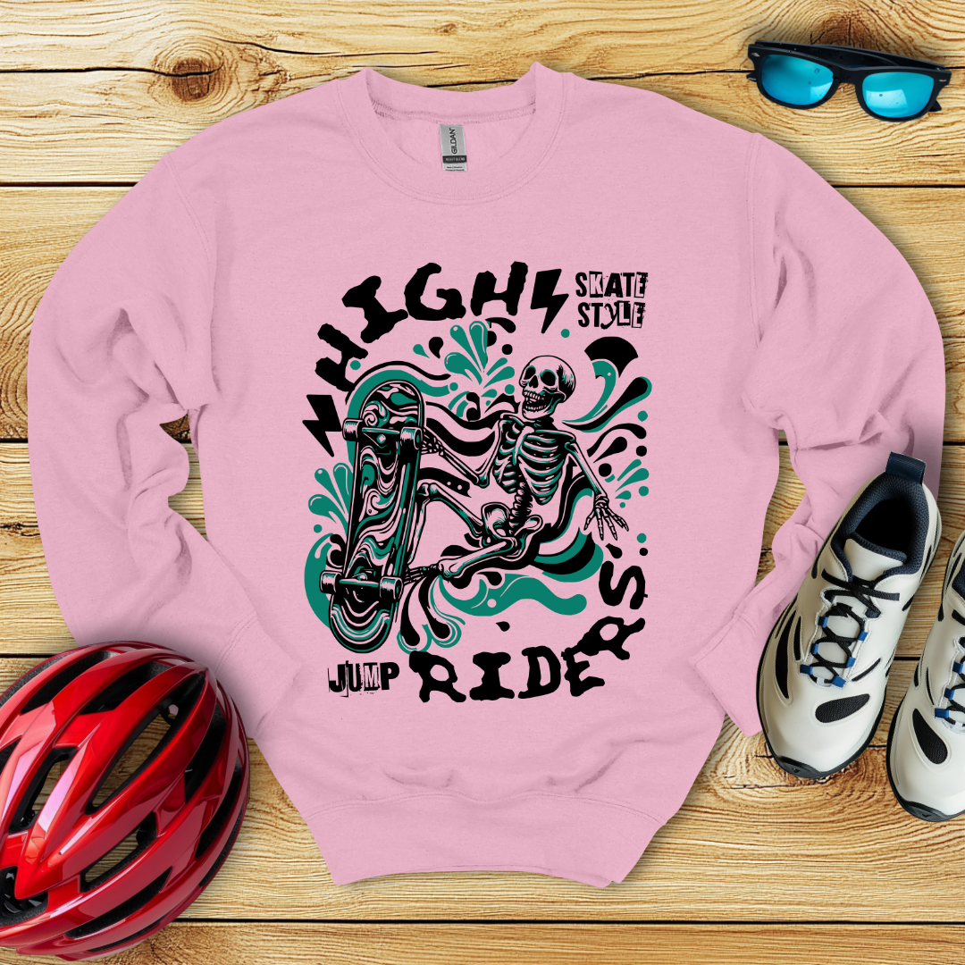 High Rider Skate Style Felpa