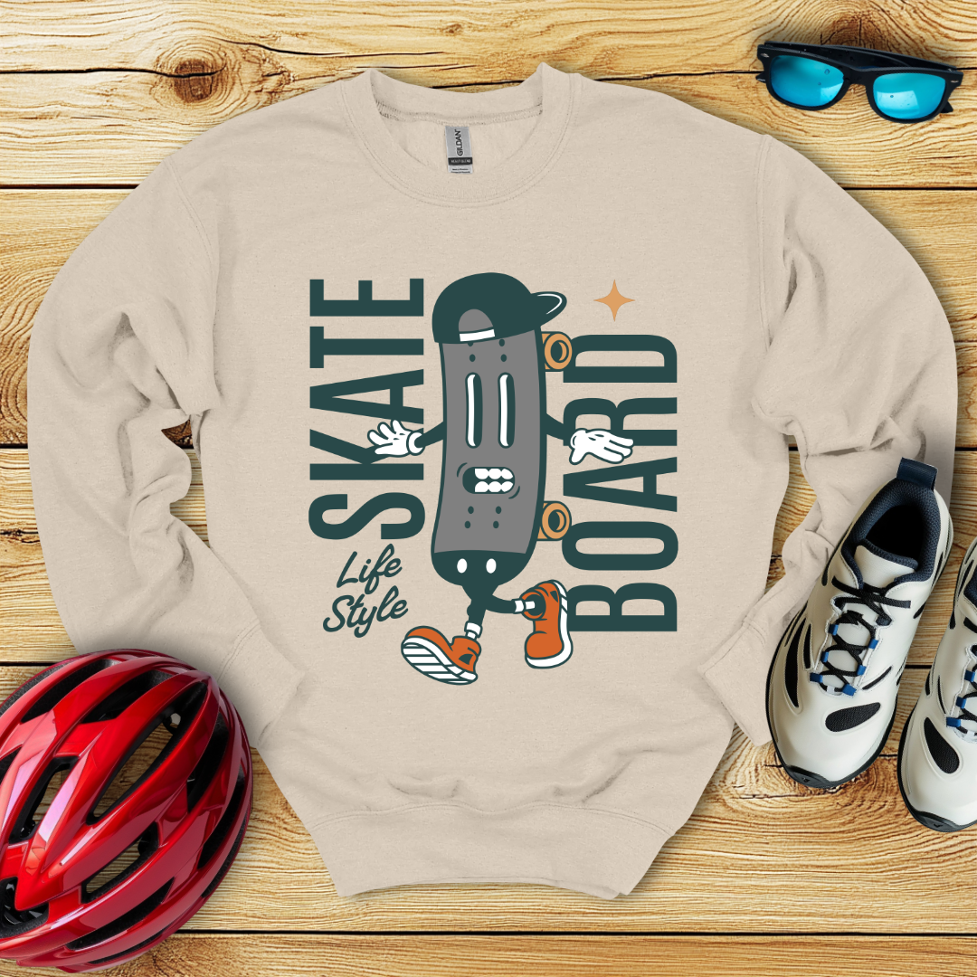 Skateboard Life Style Felpa